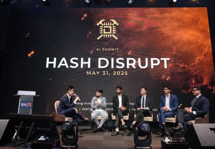 BitX, Hash Disrupt AI Zirvesi 2025’e Güç Verdi — V2 Hızlandırıcıyı Tanıttı ve Stratejik Madencilik Ortaklıkları Kurdu